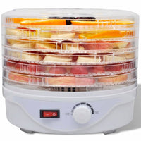 Food Dehydrator with 6 Stackable Trays (Round)